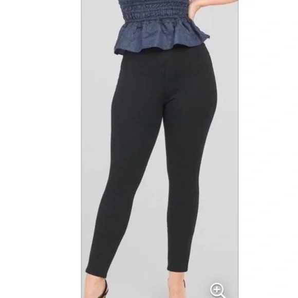 spanx The Perfect Pant Ankle 4-Pocket In Classic Black - Picture 2 of 6